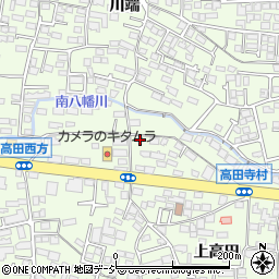 長野県長野市高田1412周辺の地図