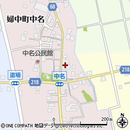 富山県富山市婦中町中名244周辺の地図