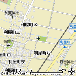 石川県金沢市利屋町ち58周辺の地図