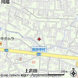 長野県長野市高田川端764周辺の地図