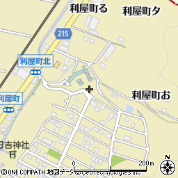 石川県金沢市利屋町5周辺の地図