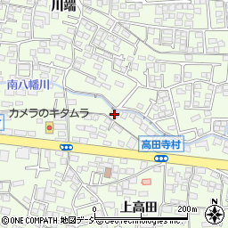 長野県長野市高田1417周辺の地図