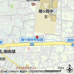 長野県長野市高田川端929周辺の地図