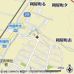 石川県金沢市利屋町6周辺の地図