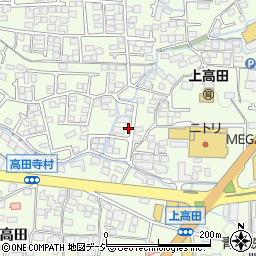 長野県長野市高田1126周辺の地図