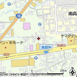 長野県長野市高田南高田1739周辺の地図