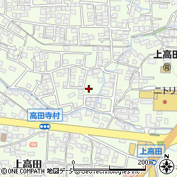 長野県長野市高田759周辺の地図