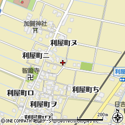 石川県金沢市利屋町ル周辺の地図