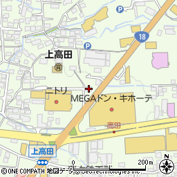 長野県長野市高田南高田1760-1周辺の地図