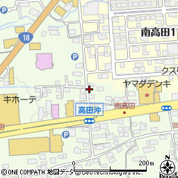 長野県長野市高田南高田1664周辺の地図