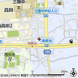 長野県長野市南長池581周辺の地図