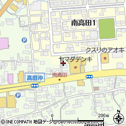長野県長野市高田1892周辺の地図