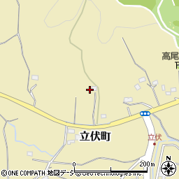 栃木県宇都宮市立伏町182周辺の地図
