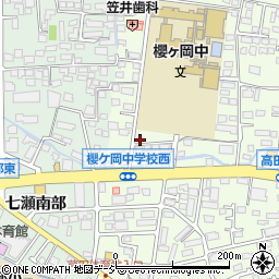 長野県長野市高田928-10周辺の地図
