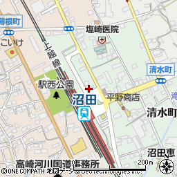 松乃家周辺の地図