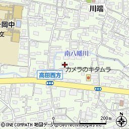 長野県長野市高田966周辺の地図