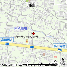 長野県長野市高田1413周辺の地図