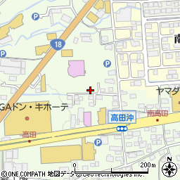 長野県長野市高田南高田1728周辺の地図