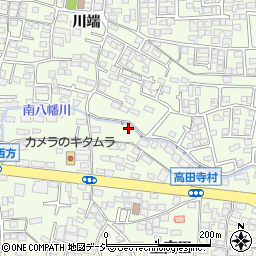 長野県長野市高田1416周辺の地図