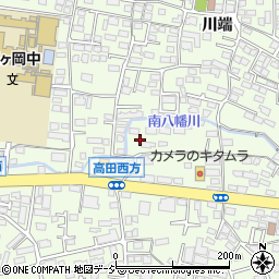長野県長野市高田965-1周辺の地図