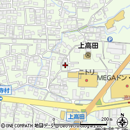 長野県長野市高田1451周辺の地図