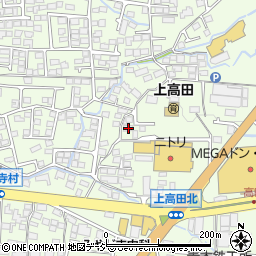 長野県長野市高田1451周辺の地図