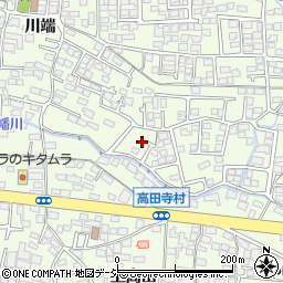 長野県長野市高田川端766周辺の地図