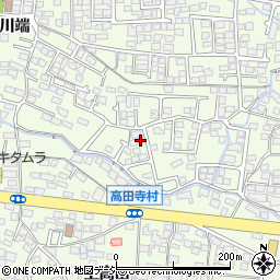 長野県長野市高田763周辺の地図