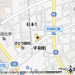 富山日産砺波支店周辺の地図