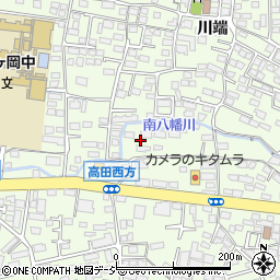 長野県長野市高田967-1周辺の地図