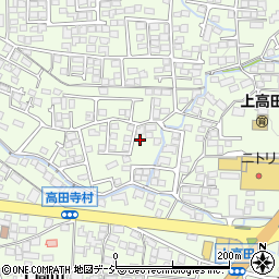 長野県長野市高田川端758-1周辺の地図