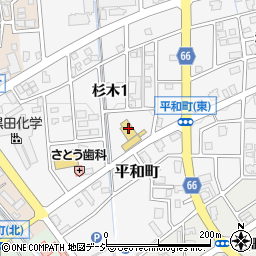 富山日産砺波支店周辺の地図