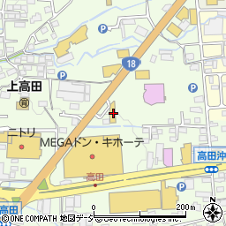 長野県長野市高田南高田1721-1周辺の地図