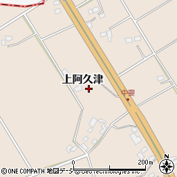 栃木県高根沢町（塩谷郡）上阿久津周辺の地図