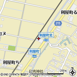 石川県金沢市利屋町（と）周辺の地図