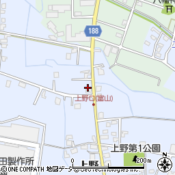 富山県富山市上野119周辺の地図