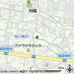 長野県長野市高田川端781-11周辺の地図