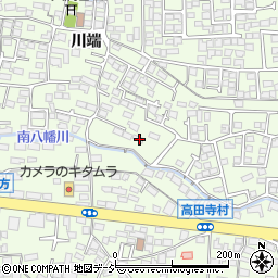長野県長野市高田川端772周辺の地図
