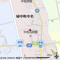 富山県富山市婦中町中名2159周辺の地図