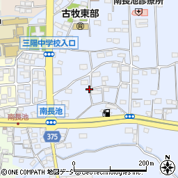 長野県長野市南長池613-1周辺の地図