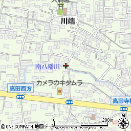 長野県長野市高田川端783周辺の地図