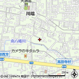長野県長野市高田川端1414周辺の地図