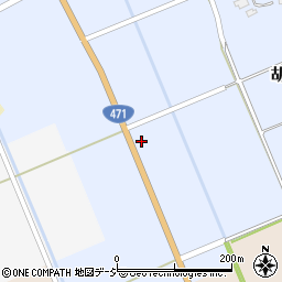 富山県小矢部市胡麻島116周辺の地図