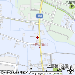 富山県富山市上野119-1周辺の地図