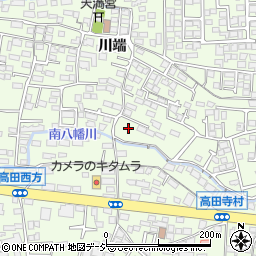 長野県長野市高田川端781周辺の地図