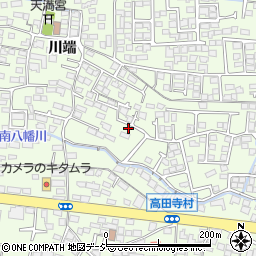 長野県長野市高田川端773周辺の地図