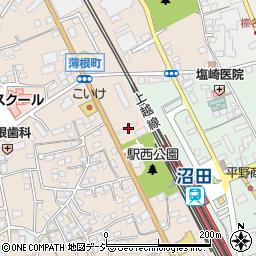 群馬県沼田市薄根町4469-7周辺の地図