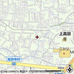 長野県長野市高田川端752-12周辺の地図