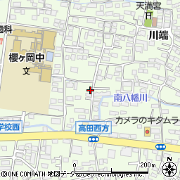 長野県長野市高田841-11周辺の地図