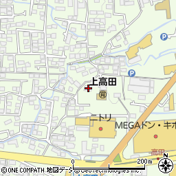 長野県長野市高田1447周辺の地図